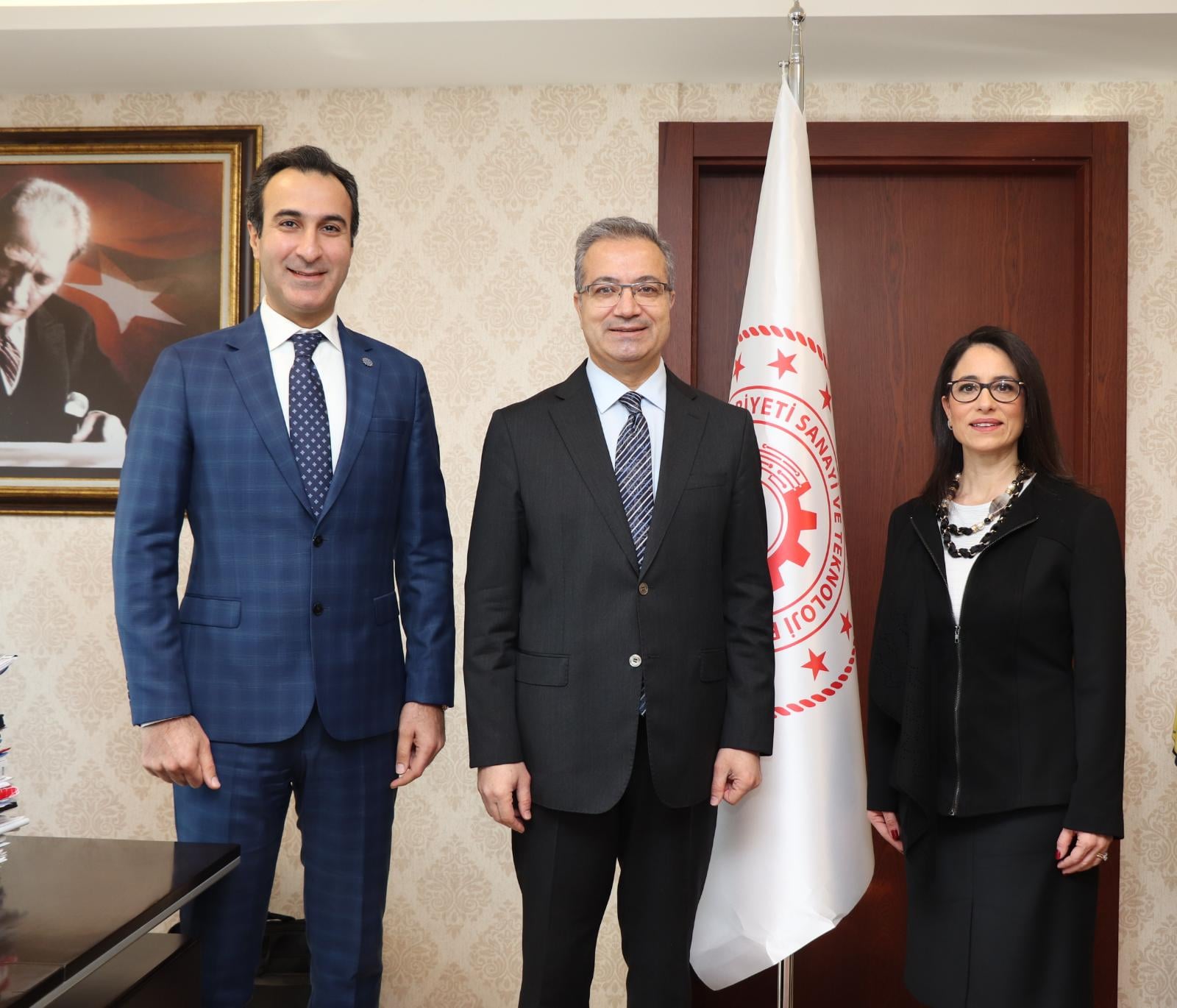 Sanayi ve Teknoloji Bakanlığı Teşvik Uygulama ve Yabancı Sermaye Genel Müdür Vekili Dr. Mehmet Yurdal ŞAHİN ziyareti      