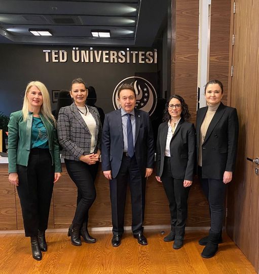 TED Üniversitesi Rektörü Prof. Dr. İhsan Sabuncuoğlu ziyareti