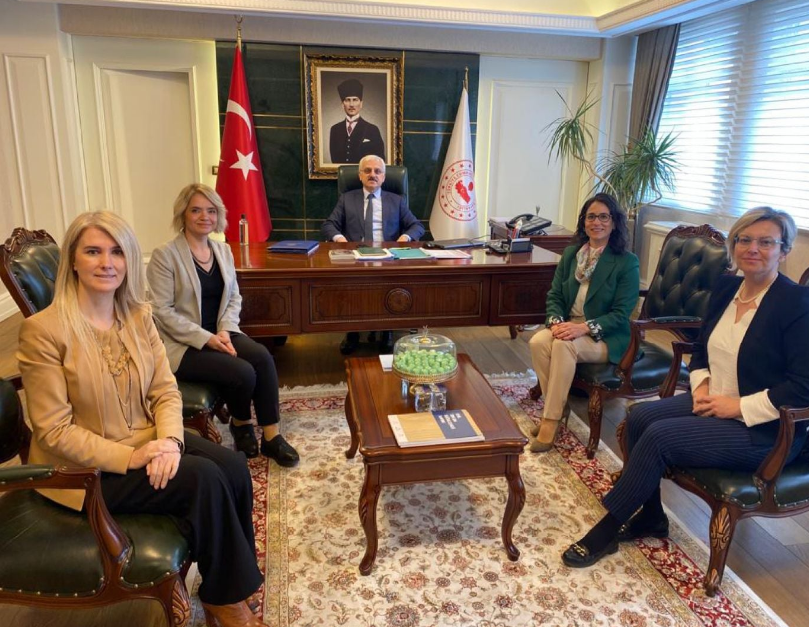 T.C. İçişleri Bakanlığı Sivil Toplumla İlişkiler Genel Müdürü Erkan Kılıç Ziyareti