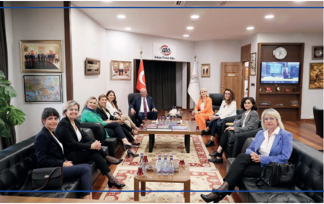 Ankara Ticaret Odası Başkanı Gürsel Baran'ı Ziyaret