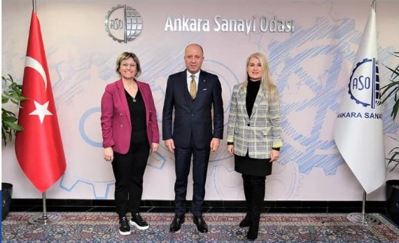 Ankara Sanayi Odası Başkanı Seyit Ardıç Ziyareti