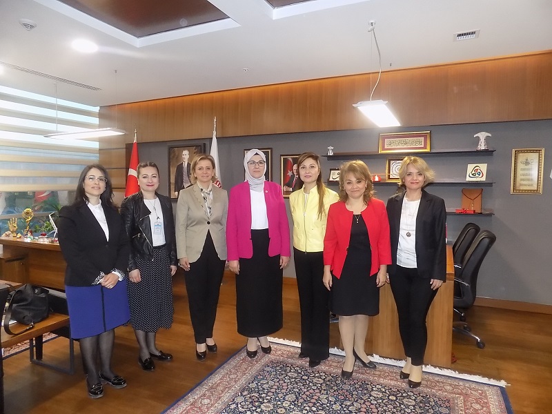 Kadın Erkek Fırsat Eşitliği Komisyon Başkanı Sayın Radiye Sezer Katırcıoğlu Ziyareti